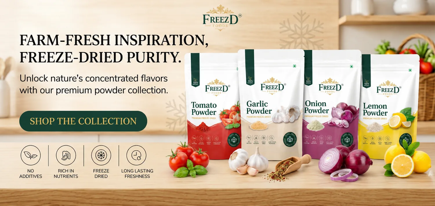 FreezD Foods — farm-fresh inspiration, freeze-dried purity