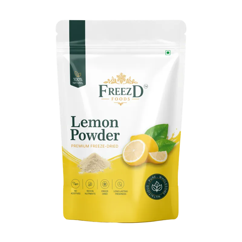 Freeze-Dried Lemon Powder โ Premium Quality by FreezD Foods